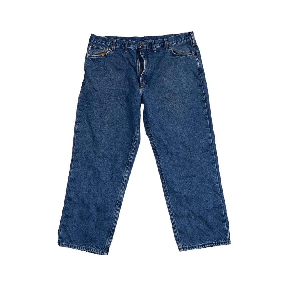 Carhartt Relaxed Fit Jeans Blue Denim Work Pants Men’s Size 44x30